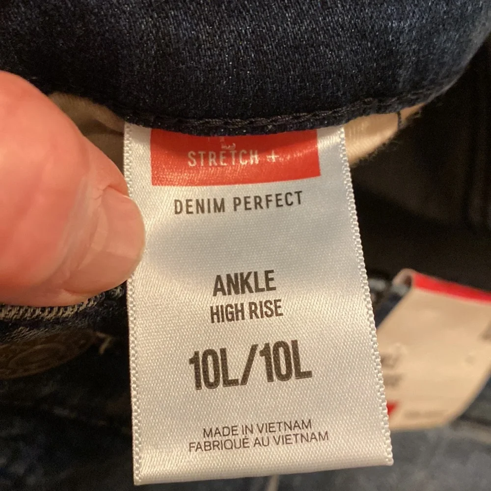 Express ankle high rise jeans - Picture 8 of 10